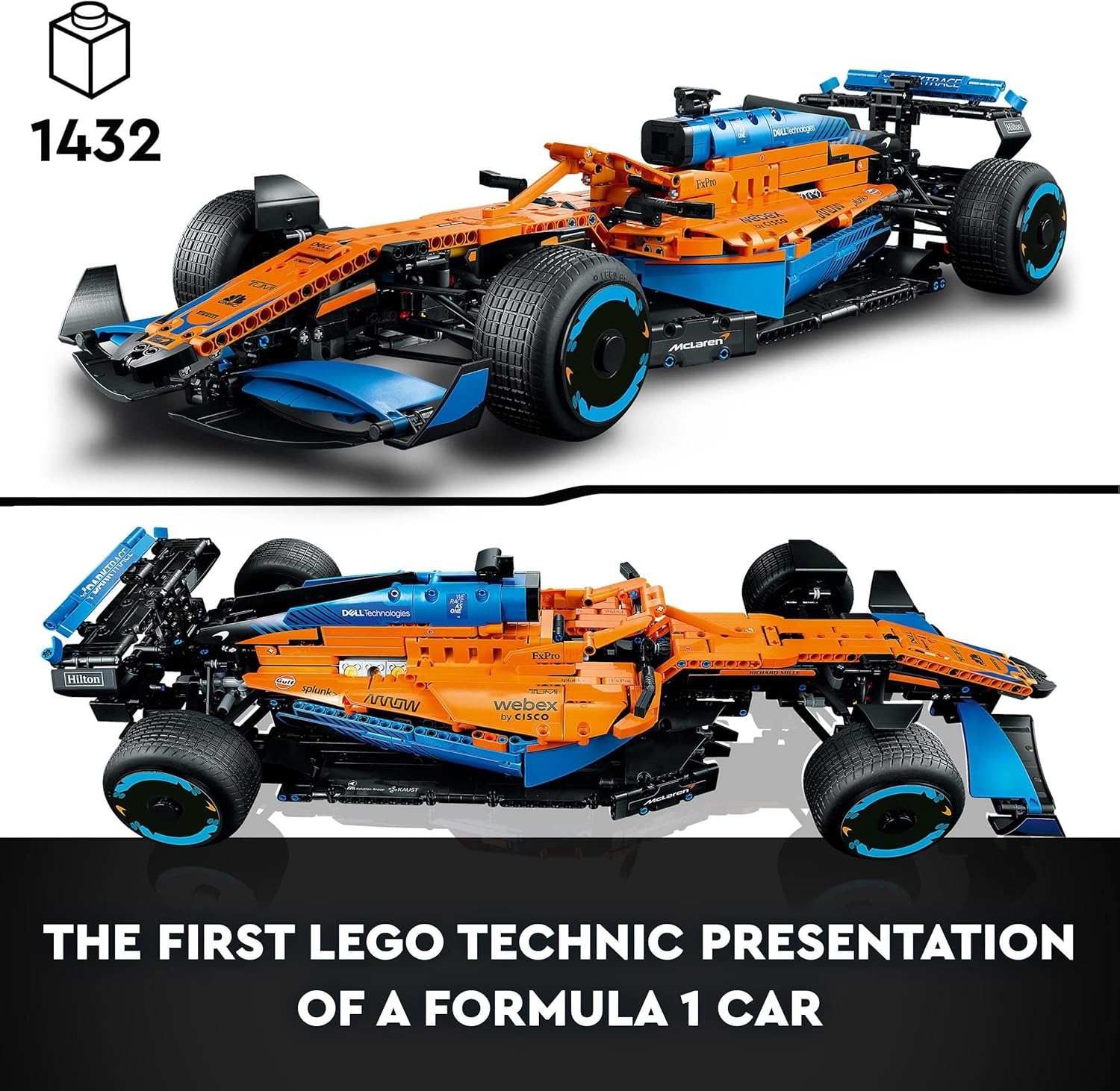 LEGOE Technic MacLaren Formula 1 Race Car (Set 42141)